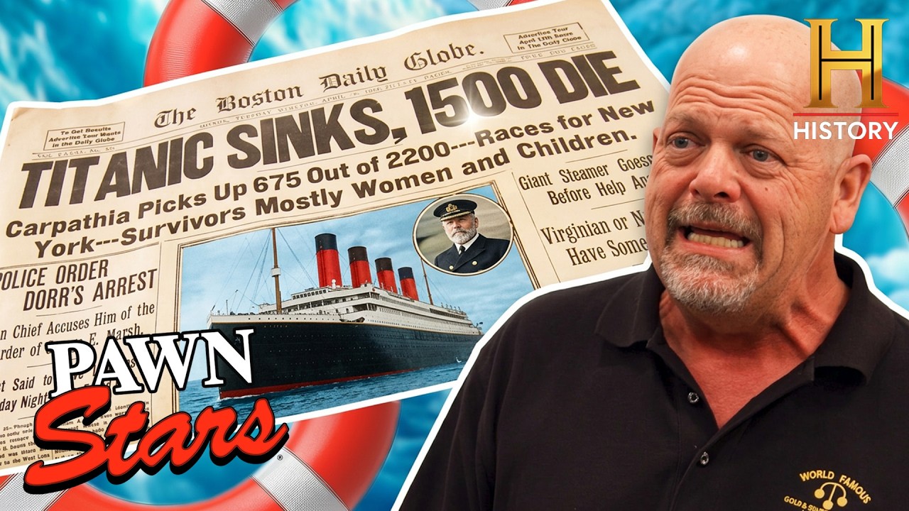Titanic Artifacts That Survived the Shipwreck 🚢 | Pawn Stars