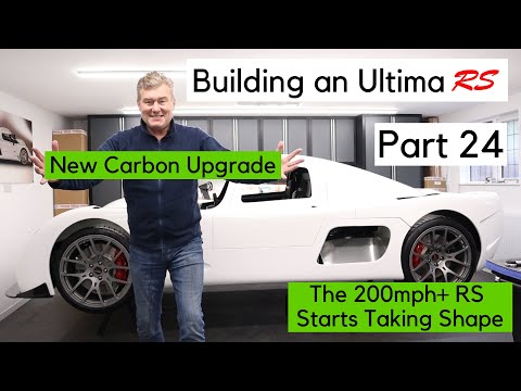 Building an Ultima RS with Nigel Dean. Part 24. Bodyworks and new carbon upgrade