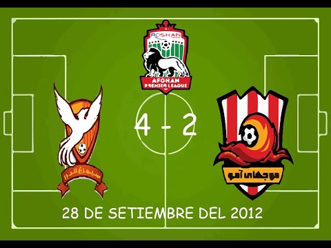 Liga Premier de Afganistán 2012   Simorgh Alborz  4 : 2  Mawjhai Amu