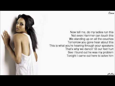Ciara - I'm Out feat. Nicki Minaj [Lyrics]