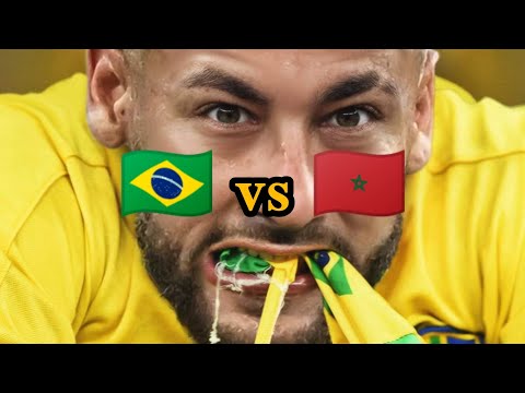 Brazil vs Morocco Football Highlights - Who Will Win? | today match highlights 🇧🇷🇲🇦 | #football