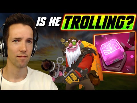 Is this Sniper TROLLING? - Dota 2 - Grubby