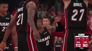 Yr 1 Playoffs Rd 1 Gm 4: Heat @ Bulls (2-1 MIA)