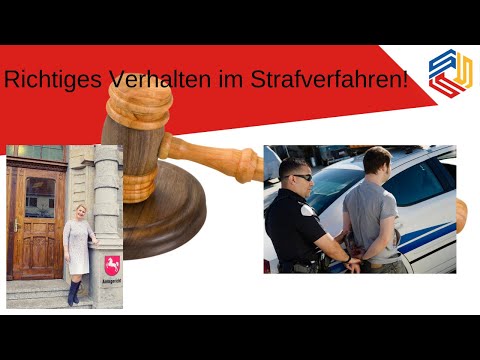 Richtiges Verhalten im Strafverfahren - Tipps und Tricks, keine Fehler machen! Fachanwalt Dr. Seiter