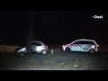 Automobilist botst tegen boom langs spekgladde Plasdijk in Markelo