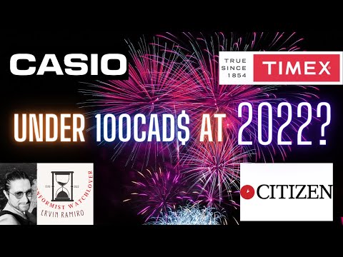 The BEST Budget Quartz Watches in 2022! Just Under 100CAD$. Casio, Timex, Citizen!