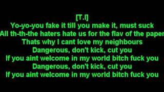 T.I - Welcome to the world lyrics