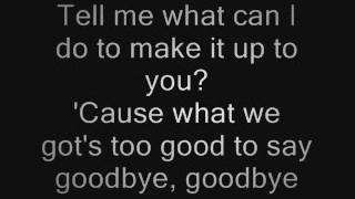 Bruno Mars - Too Good To Say Goodbye Lyrics