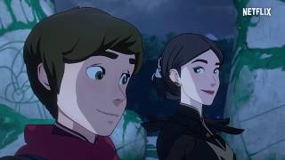 The Dragon Prince Behind-The-Scenes Interview | Callum and Claudia