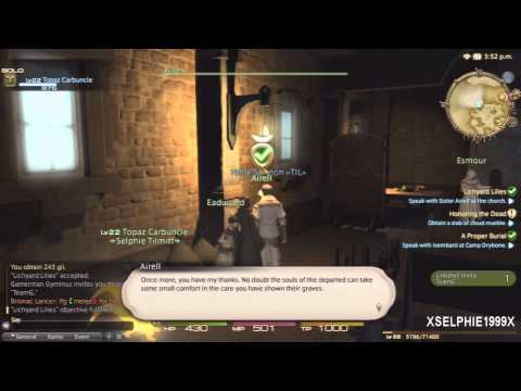 Final Fantasy XIV A Realm Reborn Blind Playthrough - [Part 17 - Amalj'aa Wrong Places]