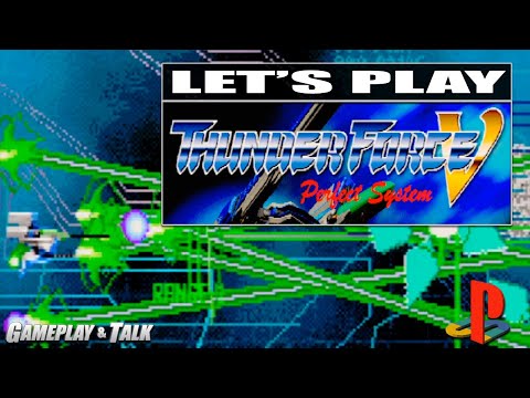 Thunder Force V (PS1) - Full Playthrough | Let's Play #414 - One Credit Clear!