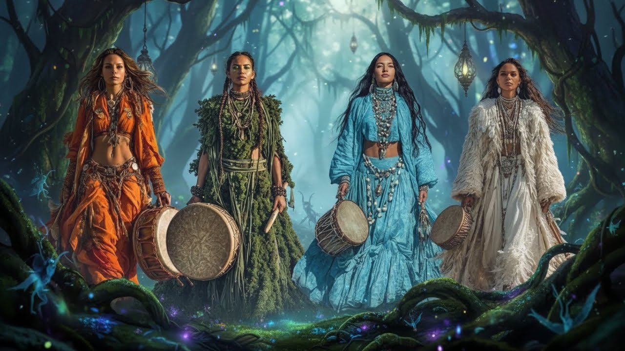 Elemental Earth, Water, Fire, and Air | Native American Hymns for Meditation and Healing.