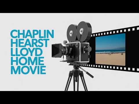 Charlie Chaplin, W. R. Hearst and Harold Lloyd Santa Monica, July 4, 1928