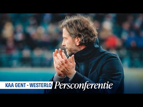 🎙️ Persconferentie na KAA Gent - Westerlo