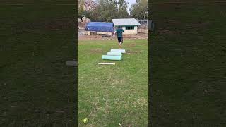 Log Runner Replica from American Ninja Warrior. @HunterOgden got injured on this RIP