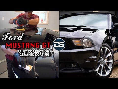 Paint Correction & Ceramic Coating of a Ford Mustang GT! | How To Polish Paint and Ceramic Coating!