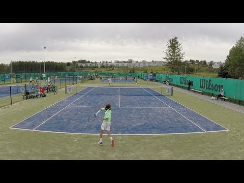 Tennis Reykjavik Open U14 , U16 boy's singles 2019 July