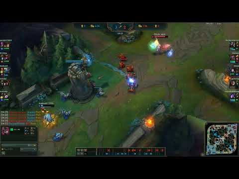 faker vs bjergsen 1v1 in worlds 2014 (old footage)