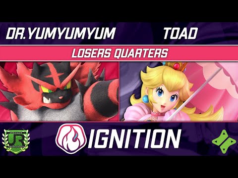 Ignition 261 LOSERS QUARTERS - Dr.YumYumYum (Incineroar) vs Toad (Peach)