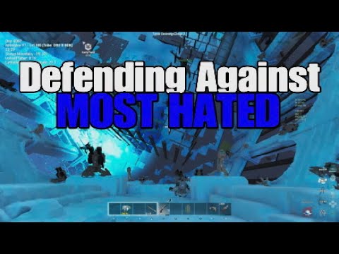 Defending North Ice Cave! Against Most Hated | Ark ASA Smalltribes