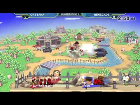 Salty Sunday @ eBash 41 (WiiU) - GR Taka VS Renegade - Winners Round 6