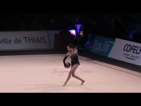 Boyanka ANGELOVA (BUL) ball - 2010 Thiais senior AA