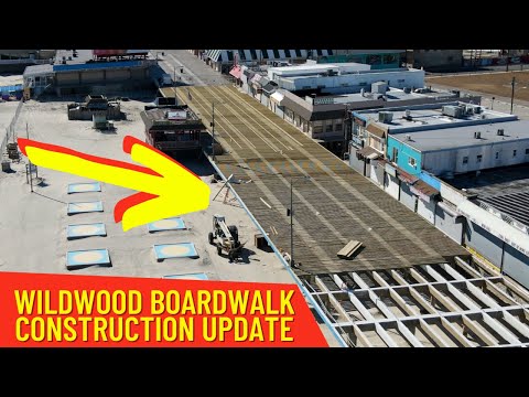Wildwood Boardwalk Reconstruction Update - March