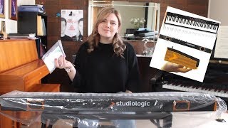 Video thumbnail for Studiologic Numa Compact 2 | UNBOXING/REVIEW/DEMO! by Joyce Chahine Pianist