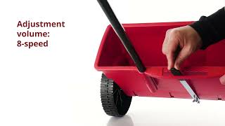 Hand push spreader HSP 4512 WORTEX