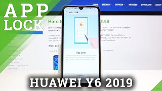 How to Lock App Using Password in Huawei Y6 2019 – Set Up App Lock
