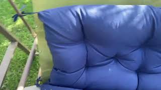 Better Than Expected! Swing Cushion After 2 Months Use