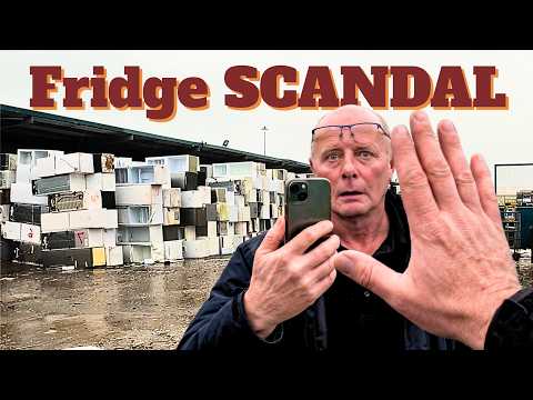 I Nearly Got ARRESTED for Exposing the Biggest REFRIGERATOR Recycling SCANDAL
