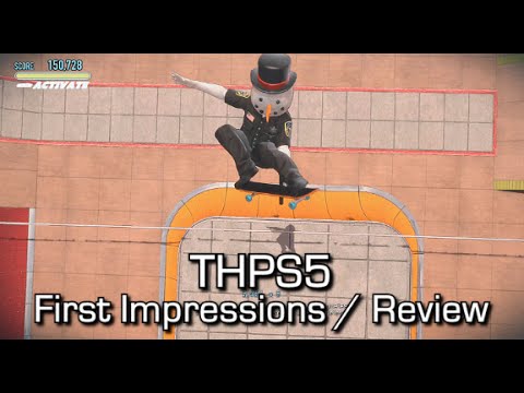 Tony Hawk's Pro Skater 5 (THPS5) First Impressions / Review