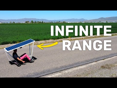 I Built A Solar Powered Car... (No Battery)