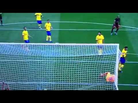 BARCELONA VS LAS PALMAS 2-0 26/09/2015 GOAL Luis Suarez