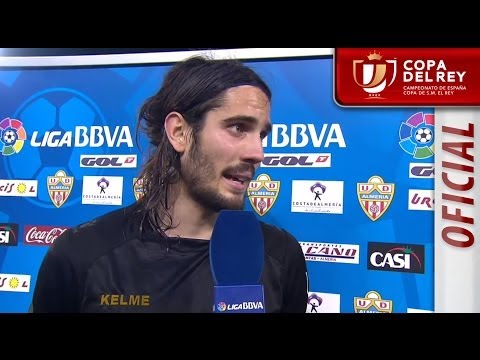 Entrevista a Mariano tras el UD Almería - Racing de Santander - HD Copa del Rey