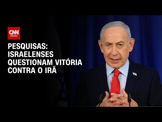 População israelense questiona vitória sobre o Irã, apontam pesquisas | CNN 360°