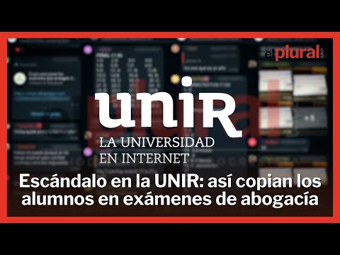 Escándalo en la UNIR: los alumnos saben las respuestas en exámenes que dan acceso a la abogacía