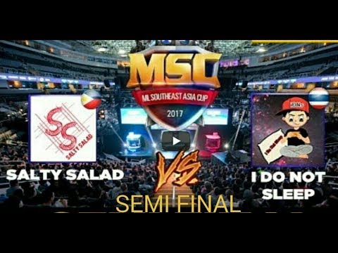 SEMIFINAL: Salty Salad vs iDoNotSleep Match 2 | MSC Grand Final 2017