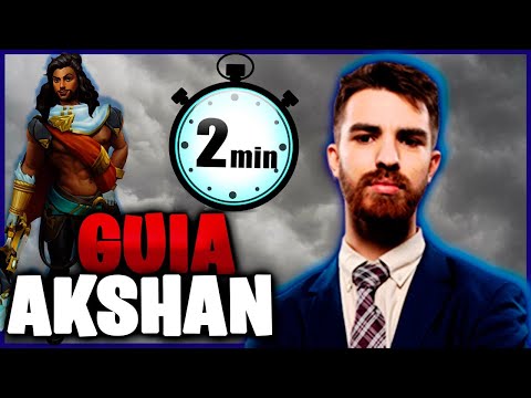 ⏰ GUIA RÁPIDA AKSHAN en 2 MINUTOS ► Habilidades y combos