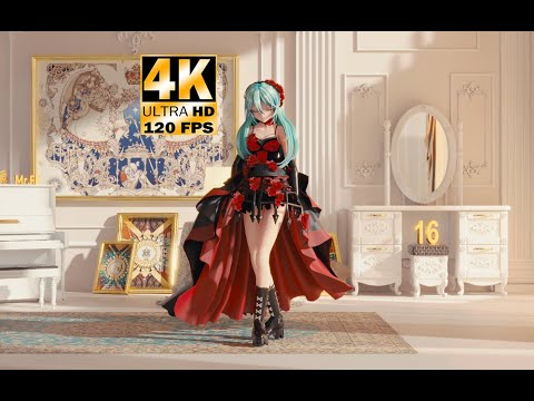 【MMD/Miku】World is Mine(Ray tracing 4K 120FPS)