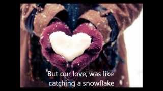 Pixie Lott - Catching Snowflakes with Lyrics