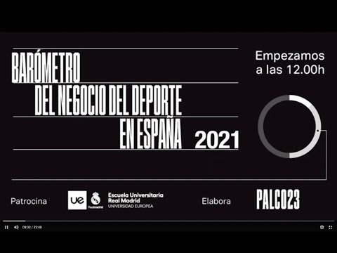 Presentación del Barómetro del Negocio del Deporte 2021