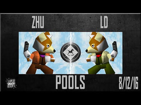 SSC 2016 Pools - Zhu (Fox) Vs. LD (Fox) Super Smash Bros - SSB64