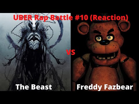 Win At All Costs!!!! The Beast vs Freddy Fazbear | Uber Rap Battle #10 | Reaction