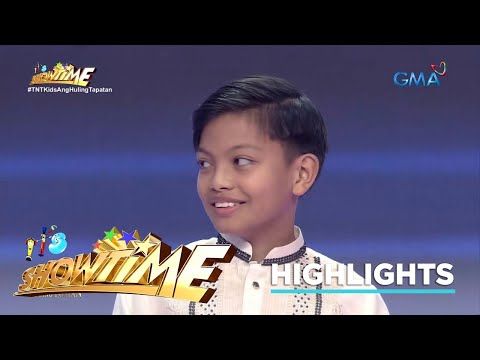 It's Showtime: 'TNT Kids' finalist, inawit ang kantang isinulat ni Ogie Alcasid (Tawag Ng Tanghalan)