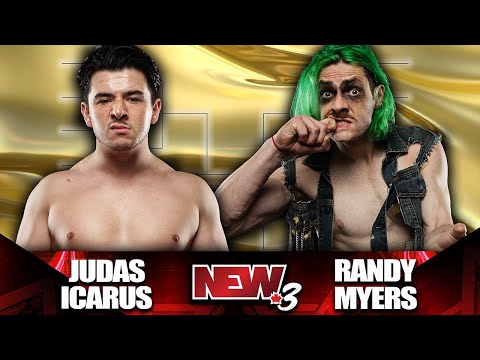 40. Judas Icarus vs. Ravenous Randy Myers - NEW 3 (Match #7 of 19)