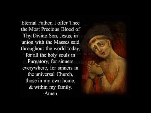 Saint Gertrude Chaplet for RELEASE OF 50,000 SOULS* HD (Redo) |Purgatory Prayer |