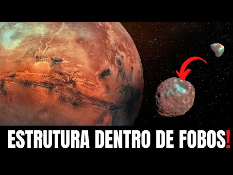ASTRÔNOMOS DETECTAM ESTRUTURA ESTRANHA DENTRO DA LUA MARCIANA - FOBOS