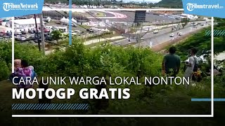 Warga Lokal Nonton MotoGP 2022 Gratis di Perbukitan, Tak Takut Meski di Kawasan Makam